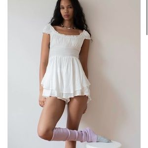 Urban Outfitters white romper